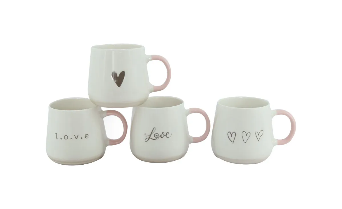 Set šolja Amor 360 ml 4 kom
