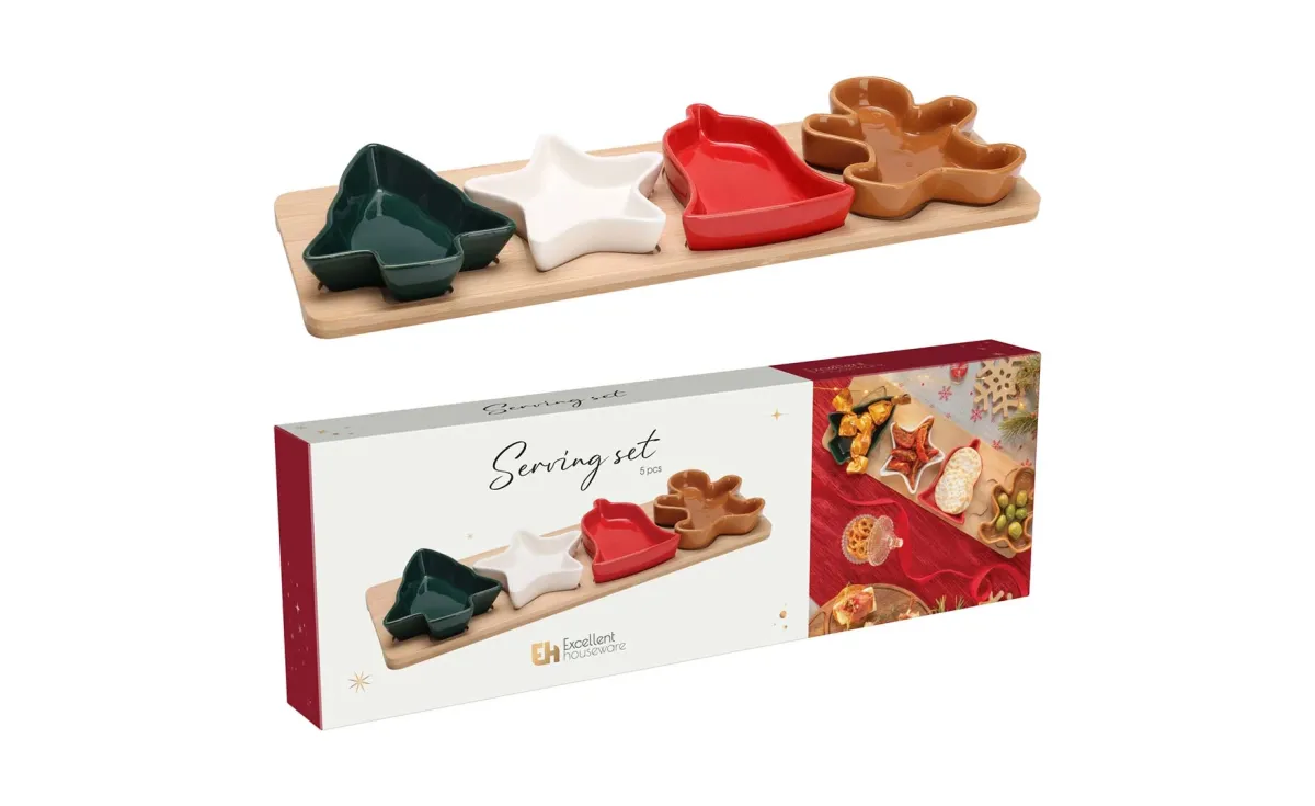 Set za serviranje Xmas 5kom