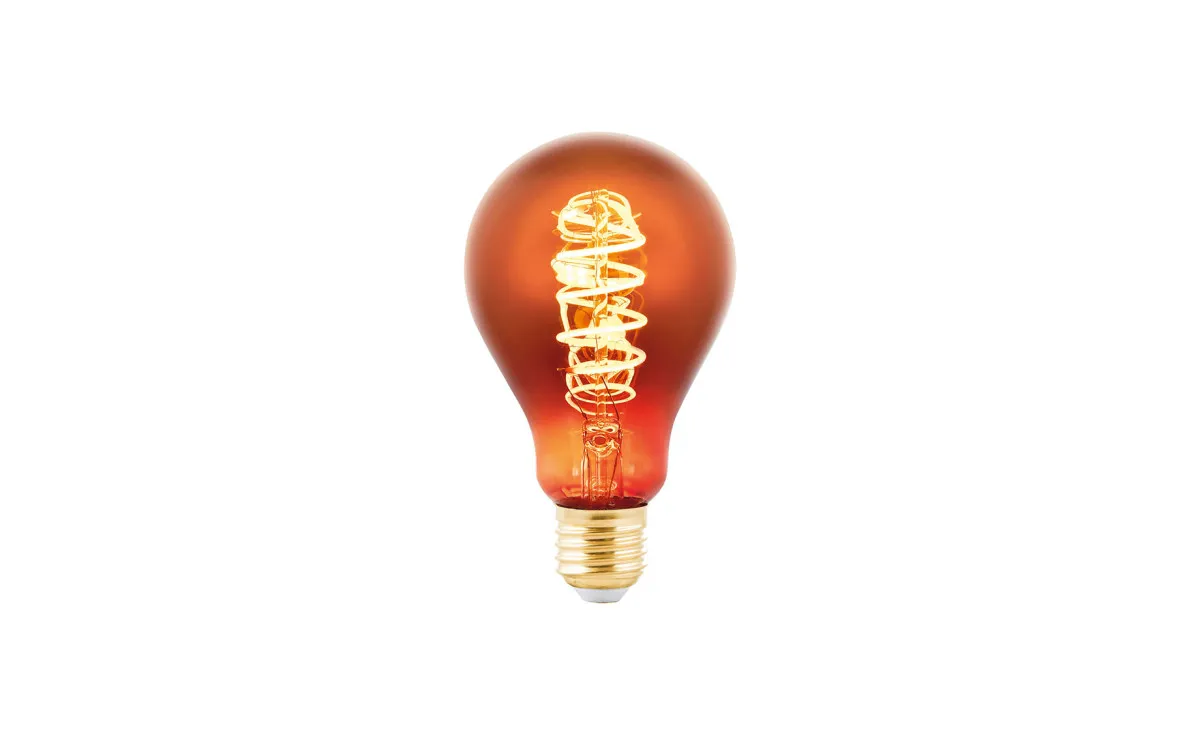 Sijalica Deko spirala bakar P75 LED E27 4W 2000K dimabilna