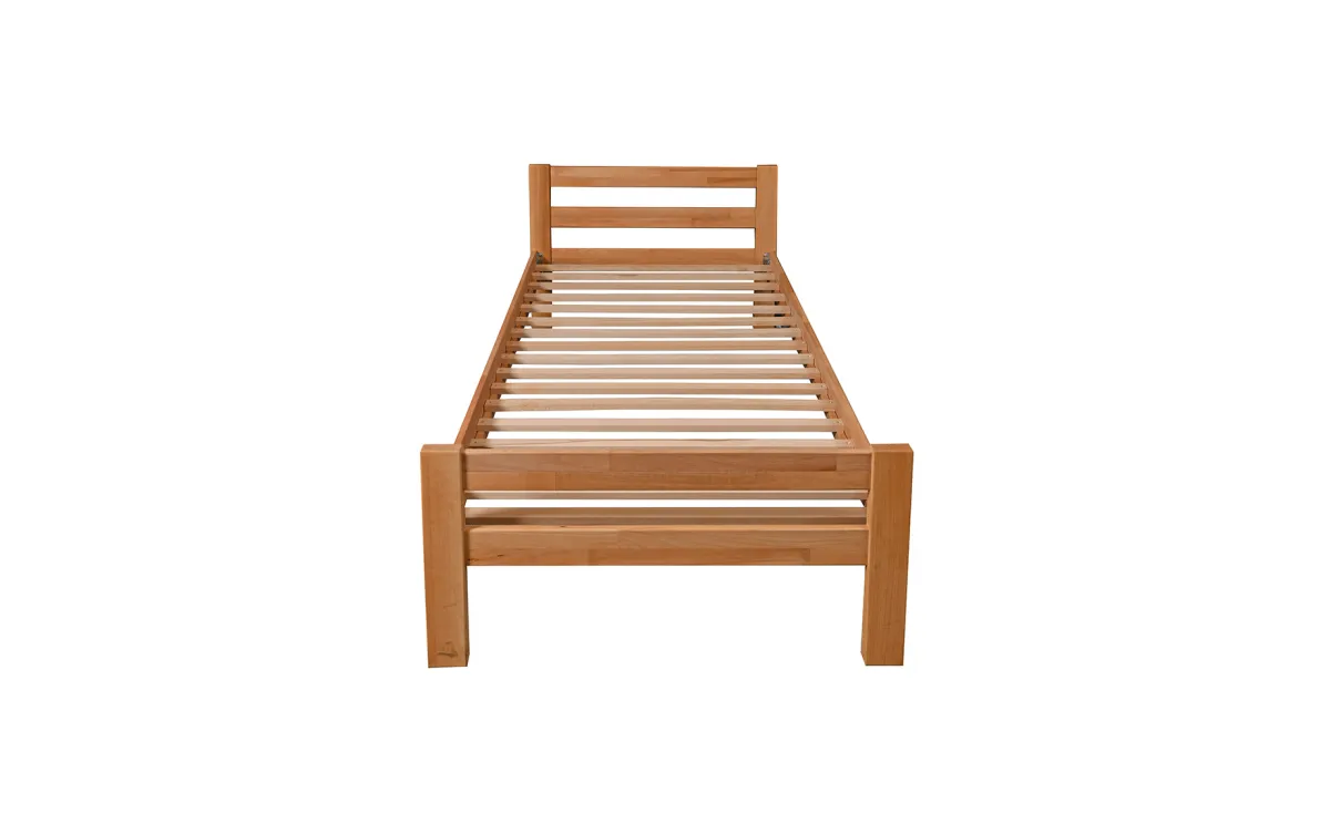 Simpo krevet sa podnicom 96x208x66 cm natur