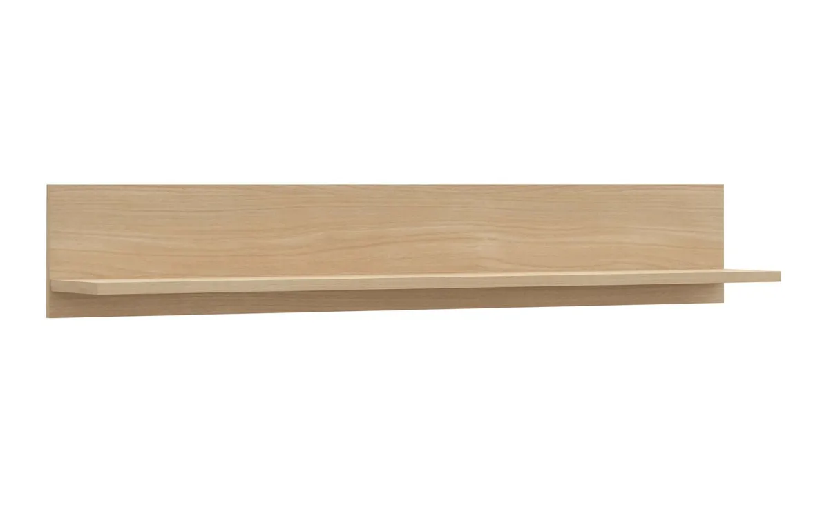 SKELBIT POLICA160x21,9x25,6 cm HRAST/RATTAN