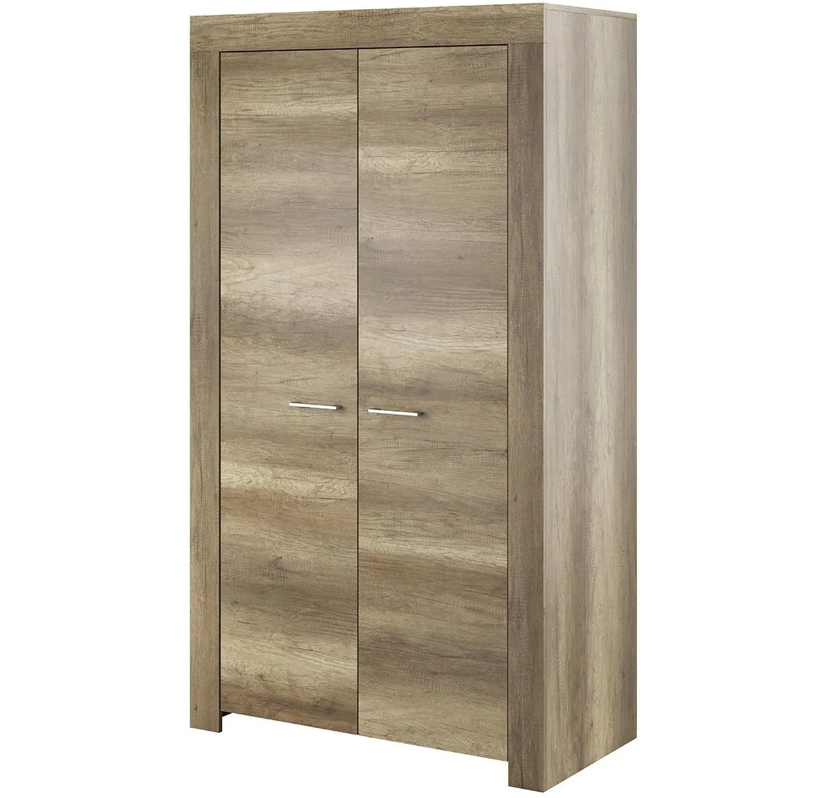 Sky ormar 2 vrata SSZ110 110x54x197 cm sivi hrast
