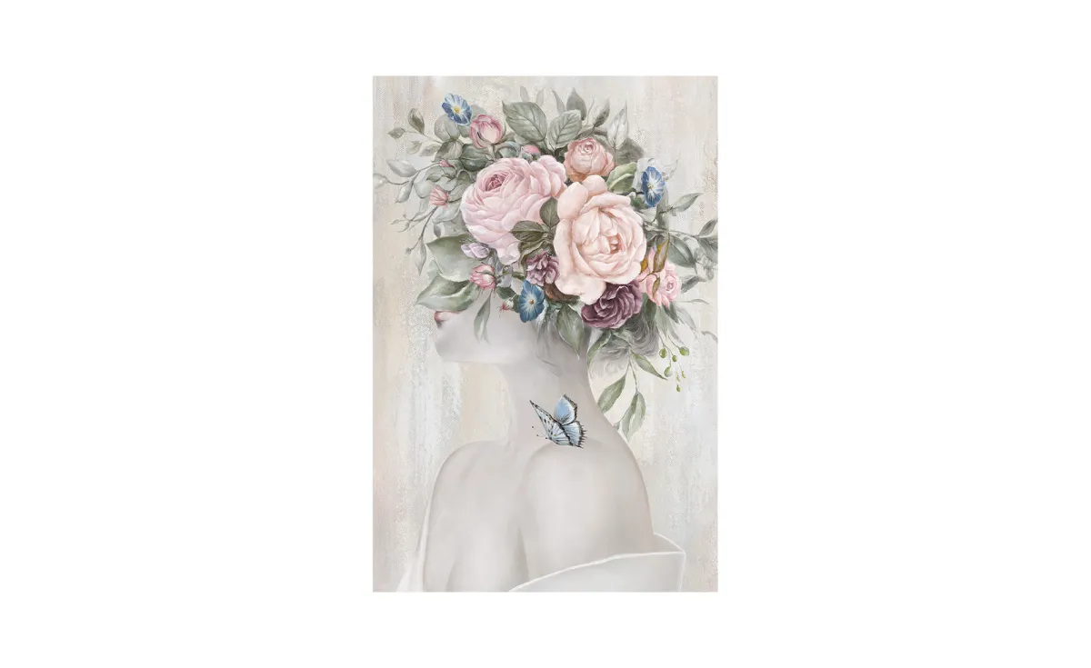 Slika Pink roses 80x120 cm