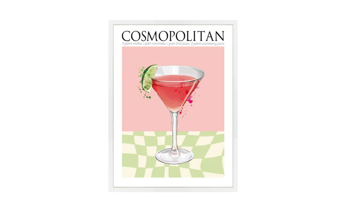 Slika sa ramom  Cosmopolitan 30X40cm