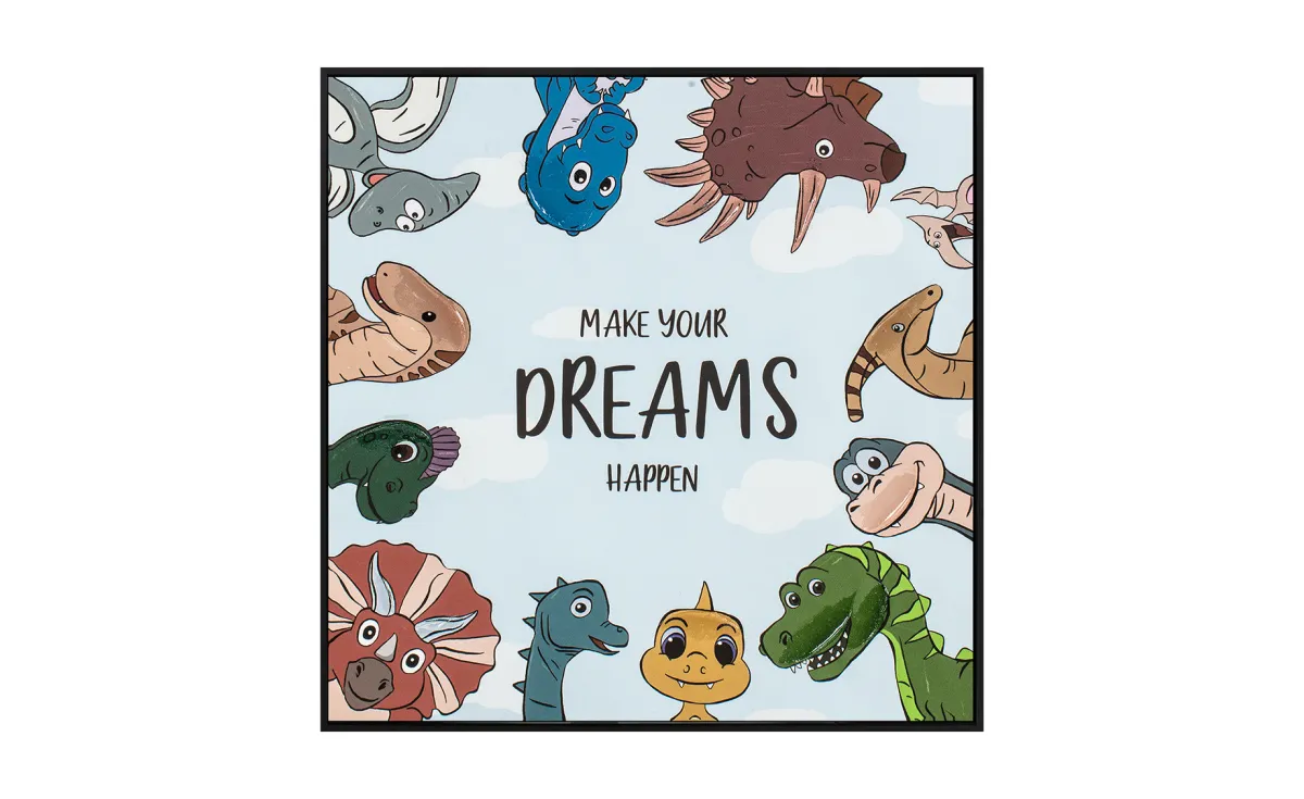 Slika sa ramom Make your dreams