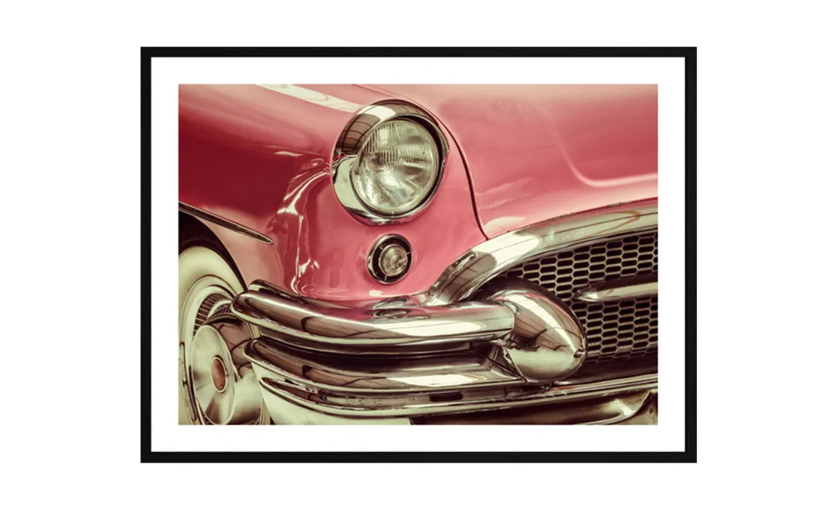 Slika sa ramom  Red Car 60x45cm