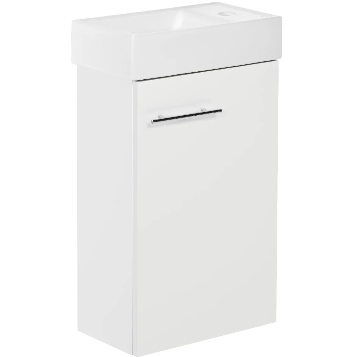 Smart baza sa umivaonikom D40 1 vrata 40x22x60 cm bela