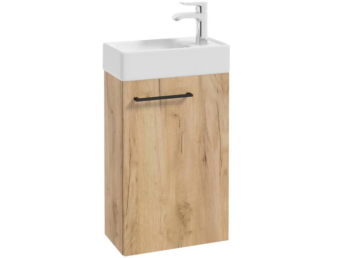 Smart D40 1D0S baza s umivaonikom 40x22x65 natur zlatni hrast