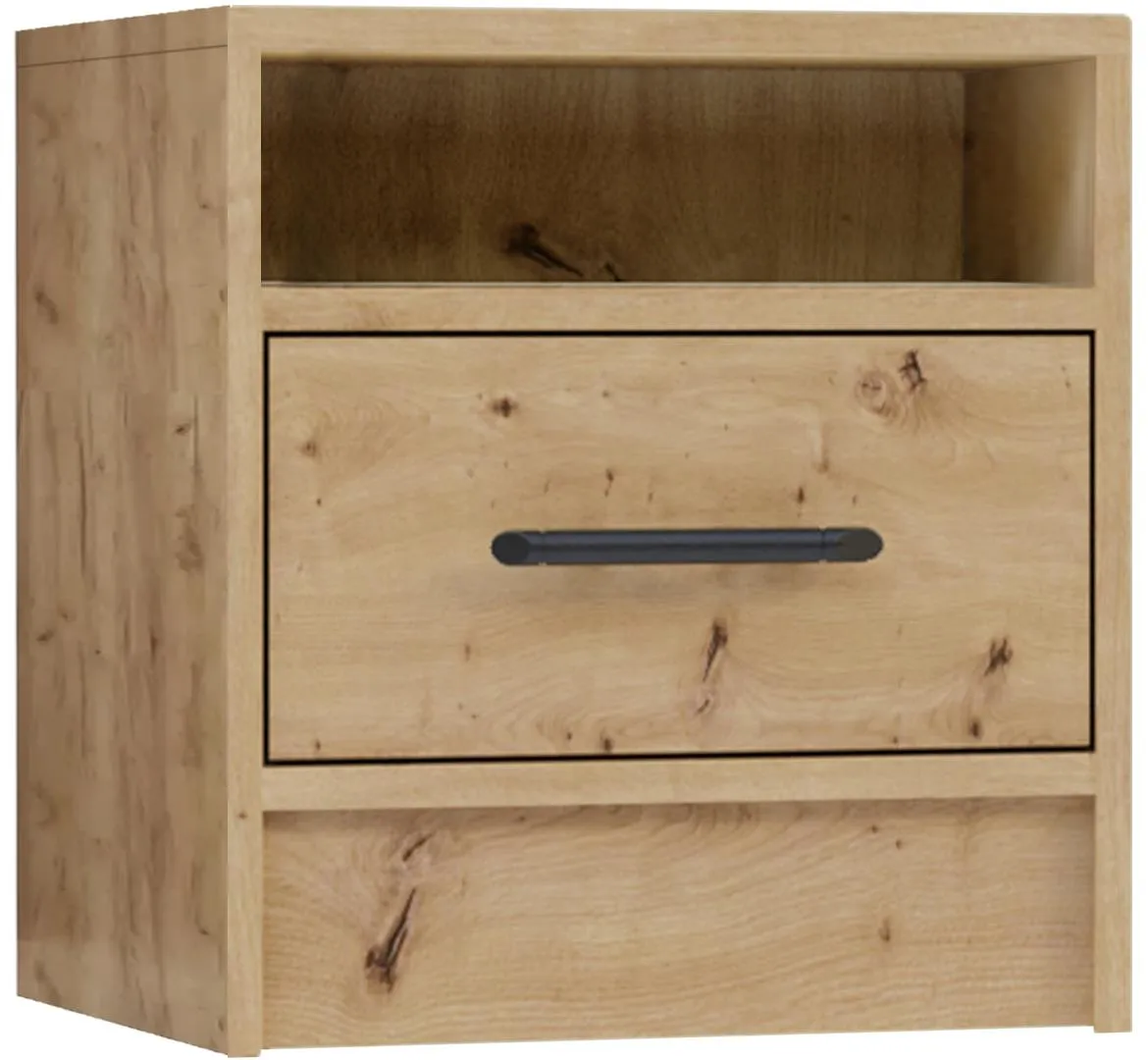 Smart SR7 nocni ormaric 1 fioka 40x35x40 cm artisan hrast
