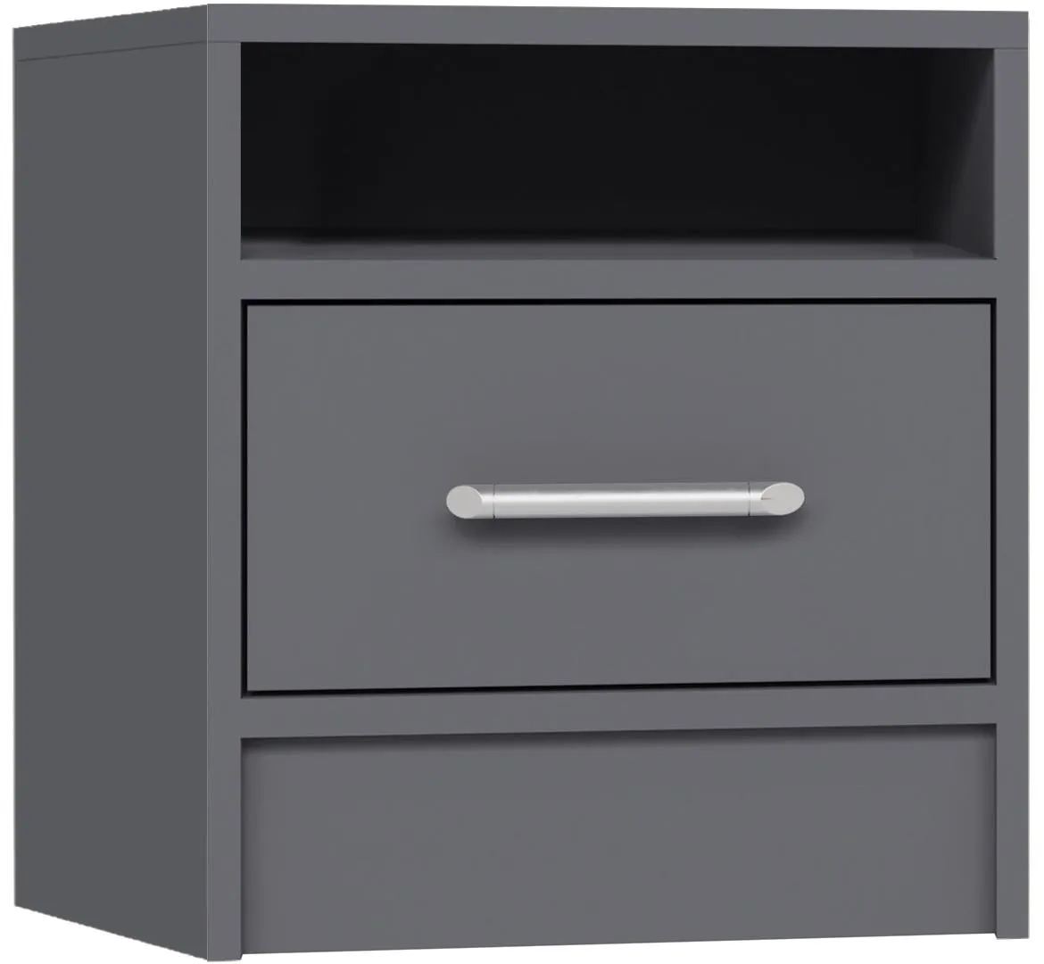 Smart SR7 nocni ormaric 1 fioka 40x35x40 cm grafit