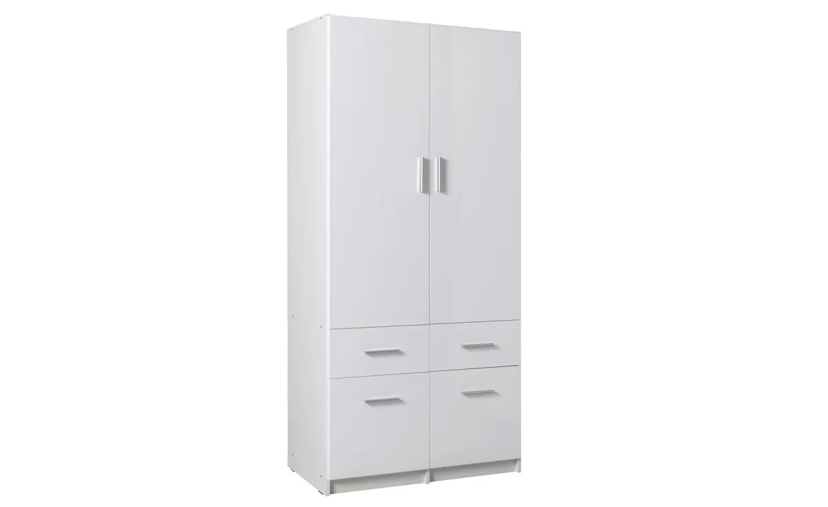 Snow ormar 92x54x198cm, 2 vrata+4 fioke