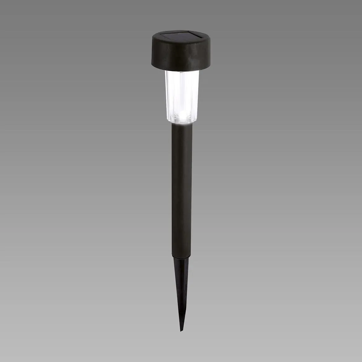 Solarna lampa Icicle LED crna