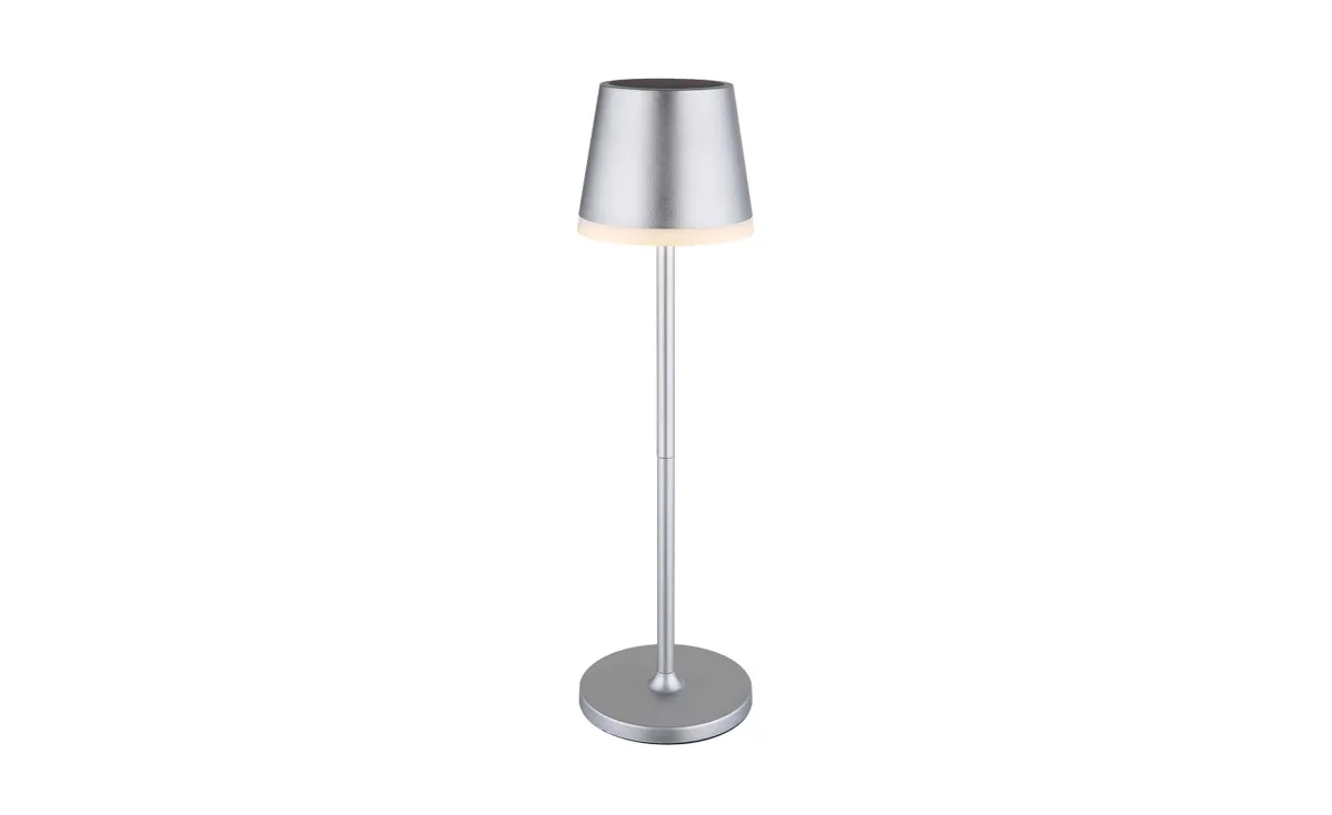 Solarna lampa Ila siva LED