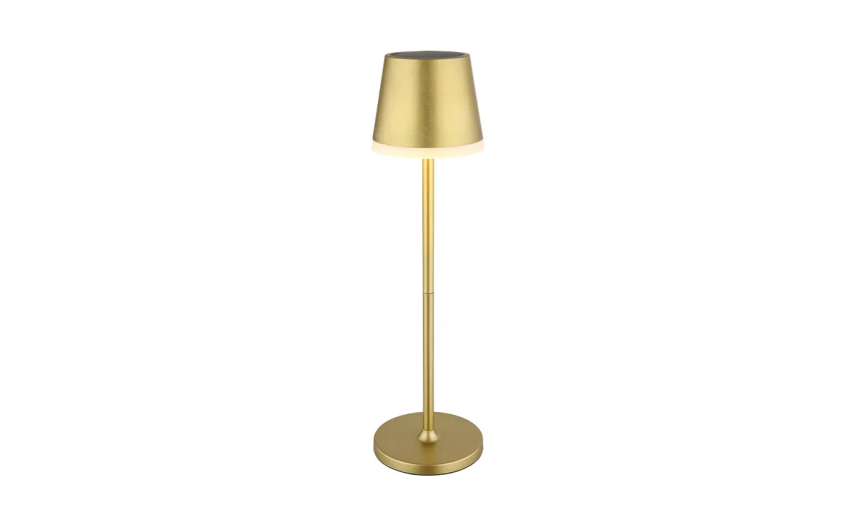 Solarna lampa Ila zlatna LED