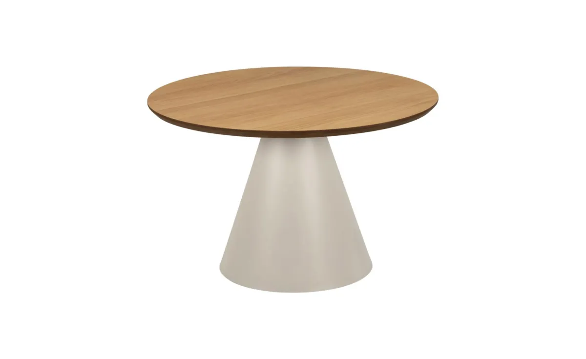 Soli klub sto D65x43 cm natur / bež