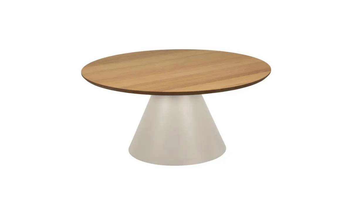 Soli klub sto D85x40 cm natur / bež