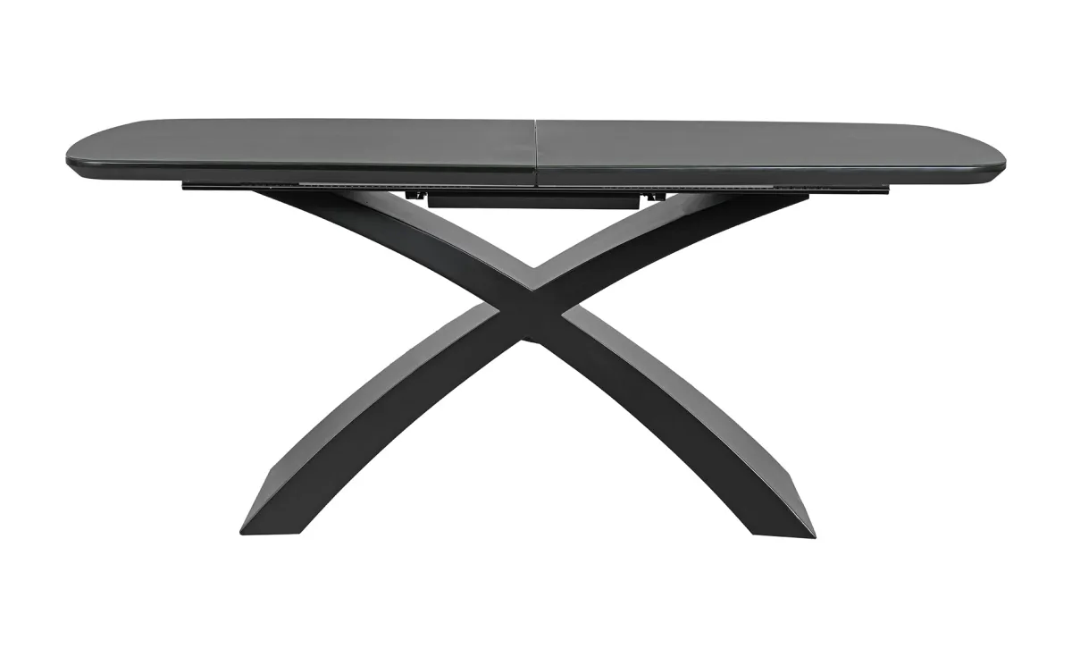 Spinea sto 178(218)x89x76 cm crni