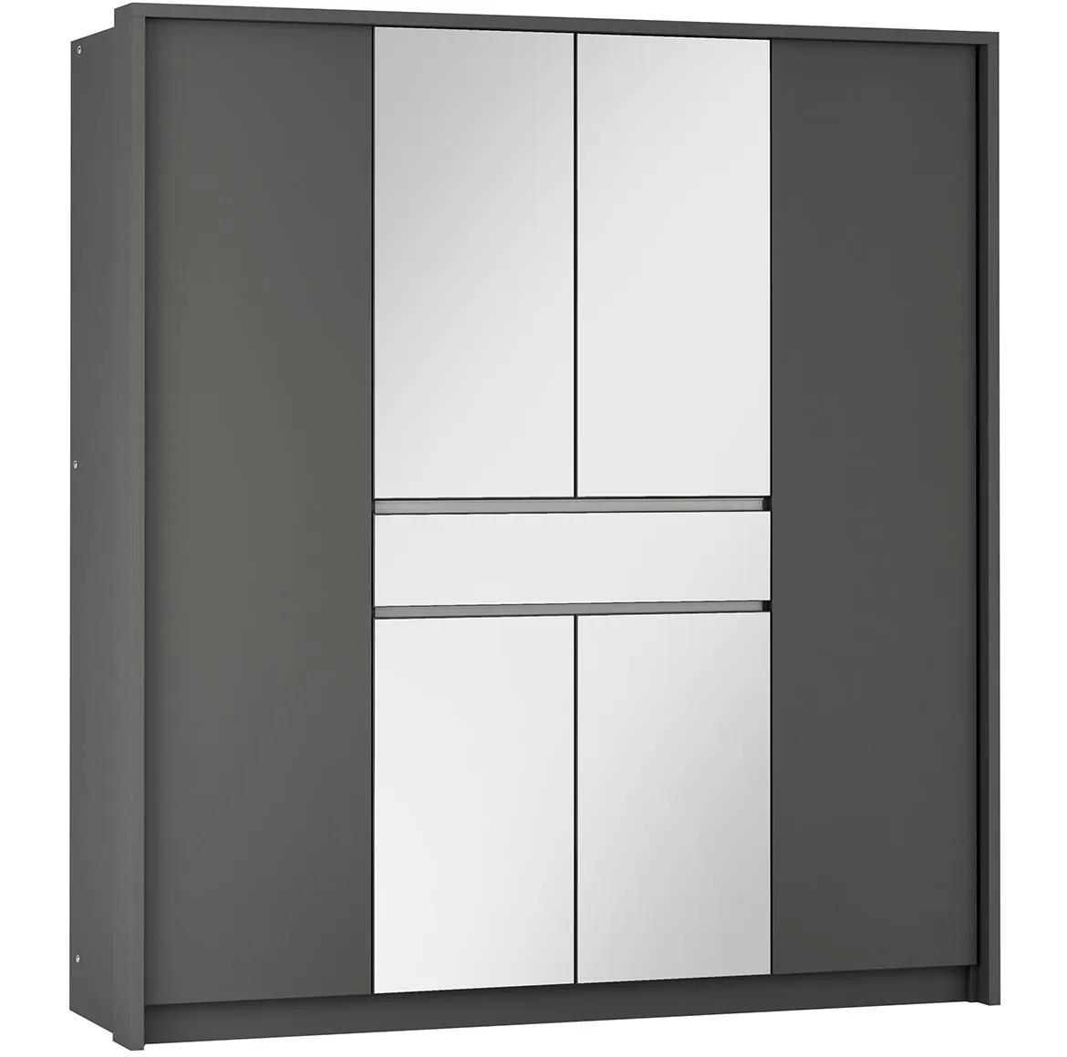 Split 200 ormar s ogledalom 200x65x217cm grafit