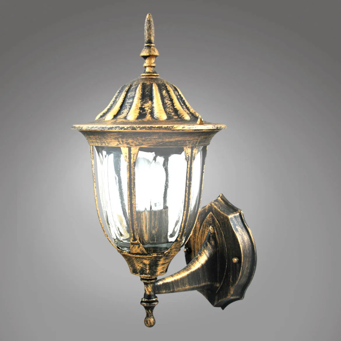 Spoljna zidna lampa Florence bronzana