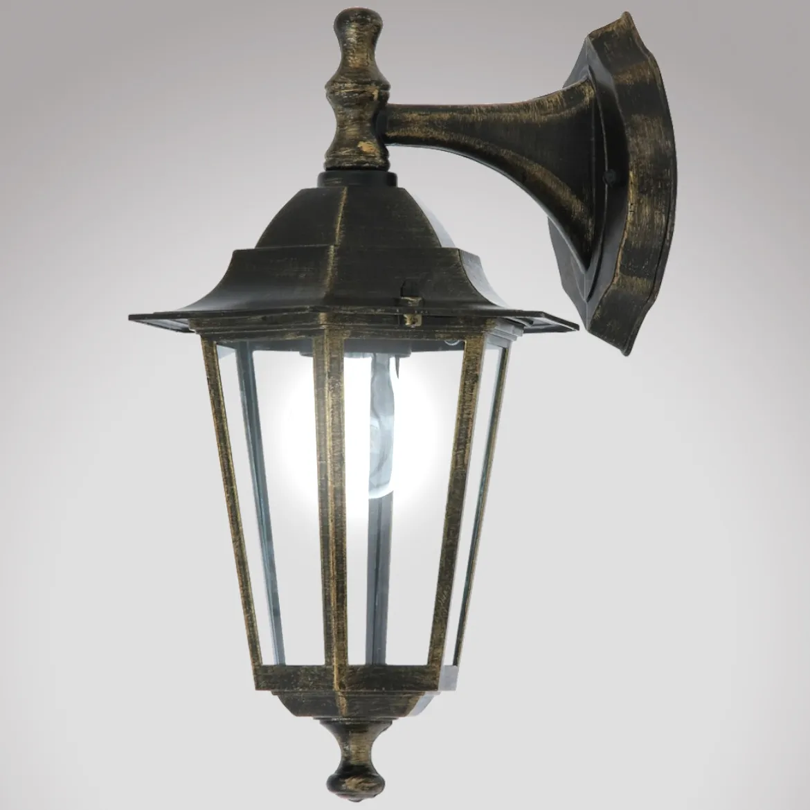 Spoljna zidna lampa Valence 23x32cm zlatna