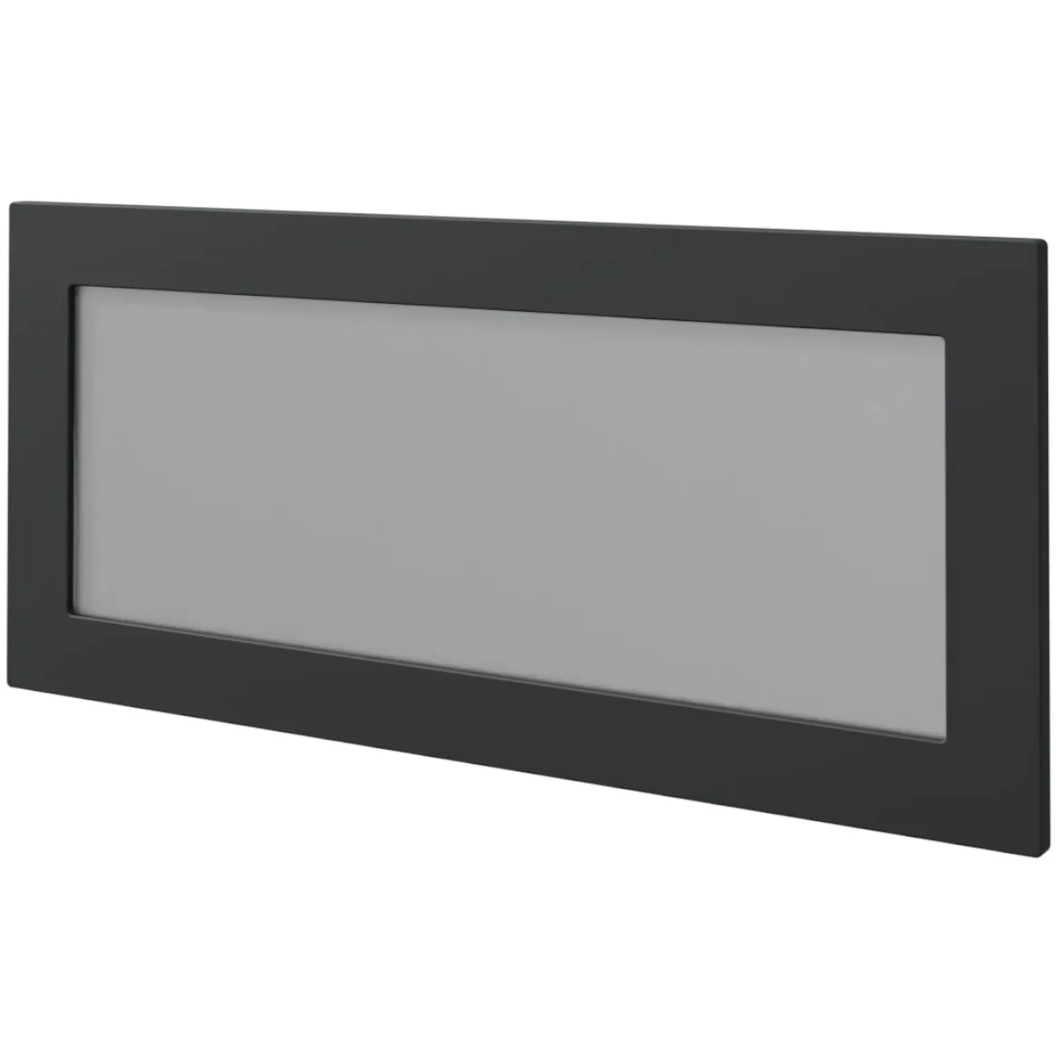 Staklena vrata Quantum 80x35,4 cm grafit