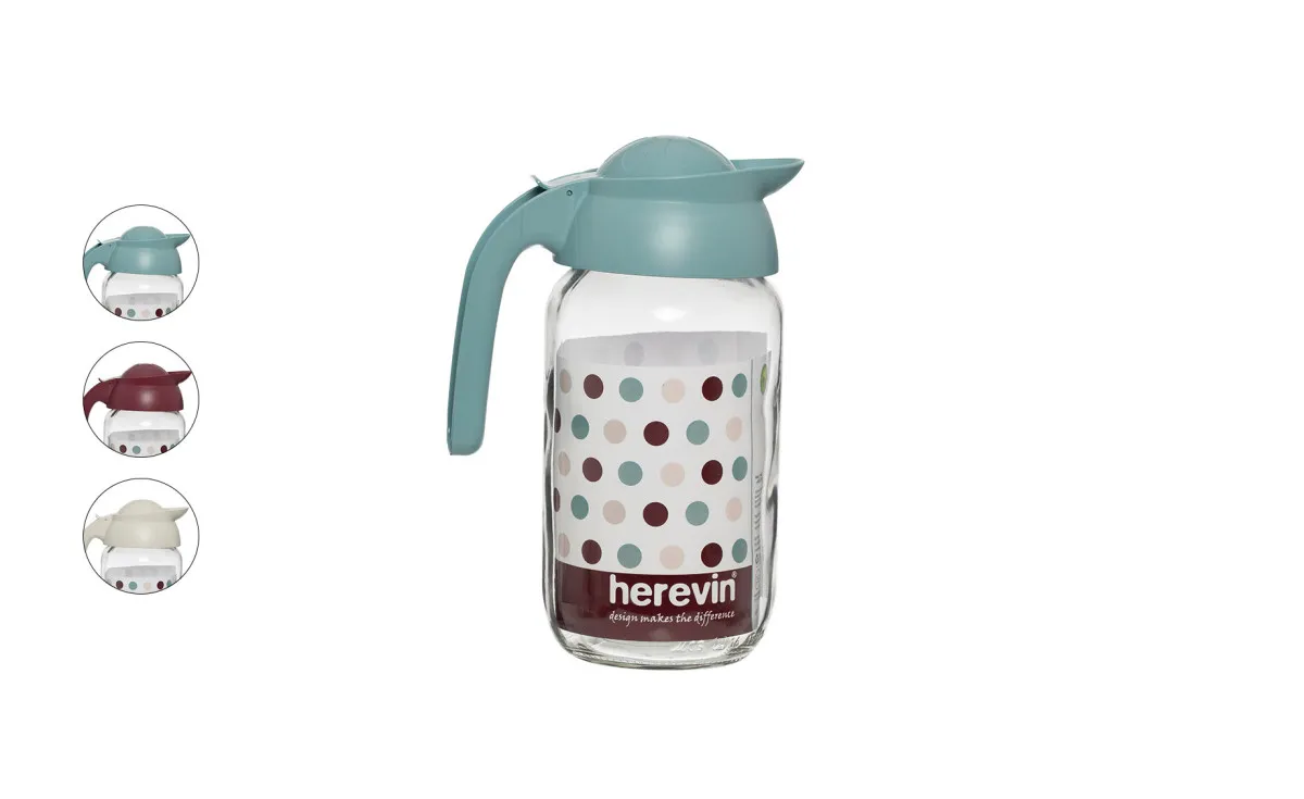 Stakleni bokal za vodu Colors 1,5l više boja