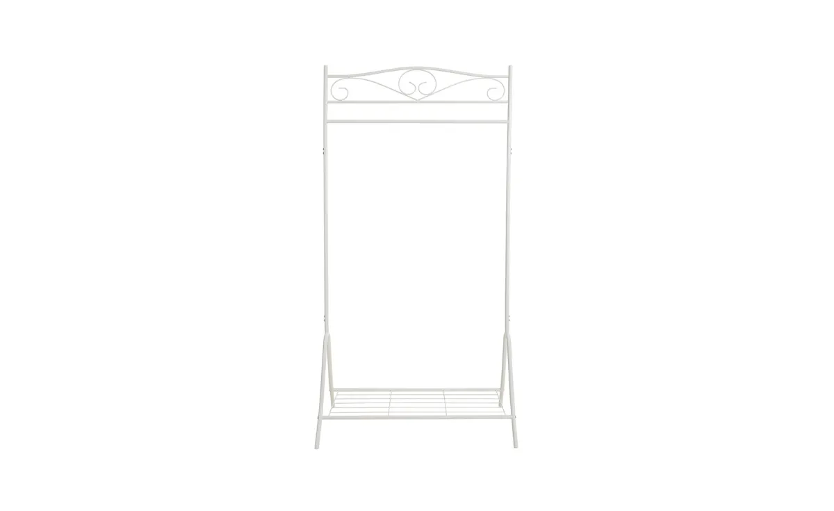 Stalak za odeću Luna 90x44,5x173cm beli