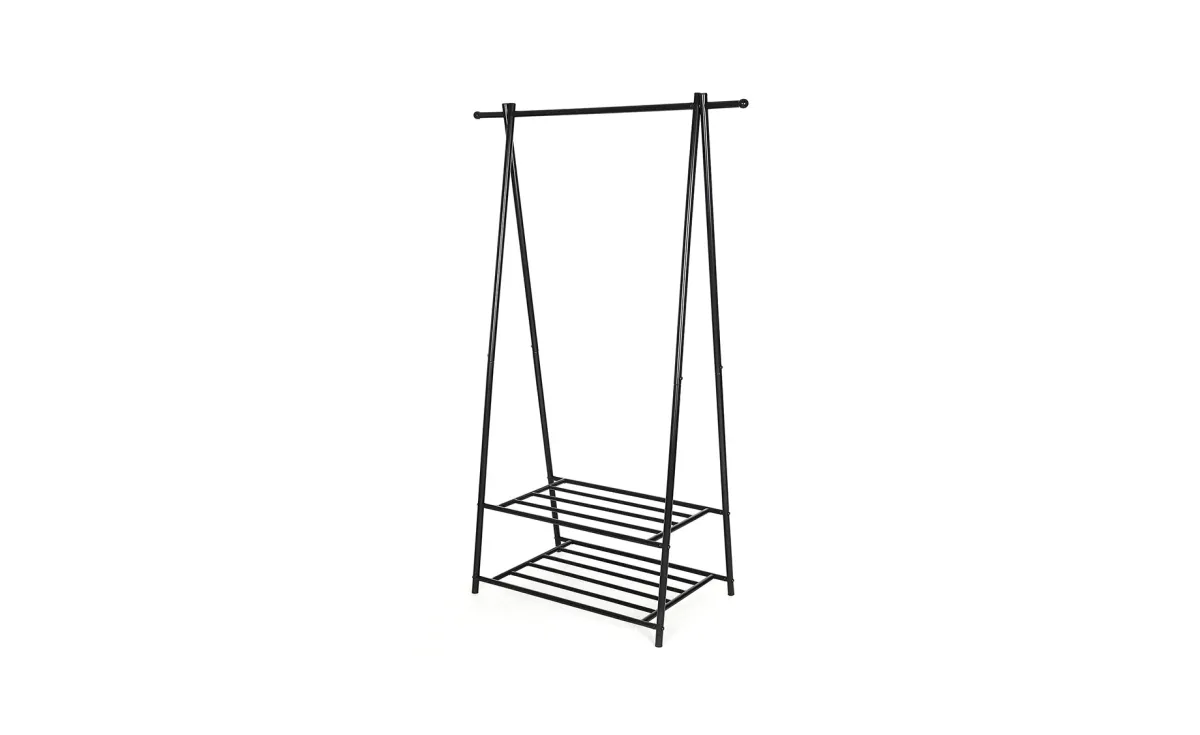 Stalak za odeću Natalie 64x41x155cm crni