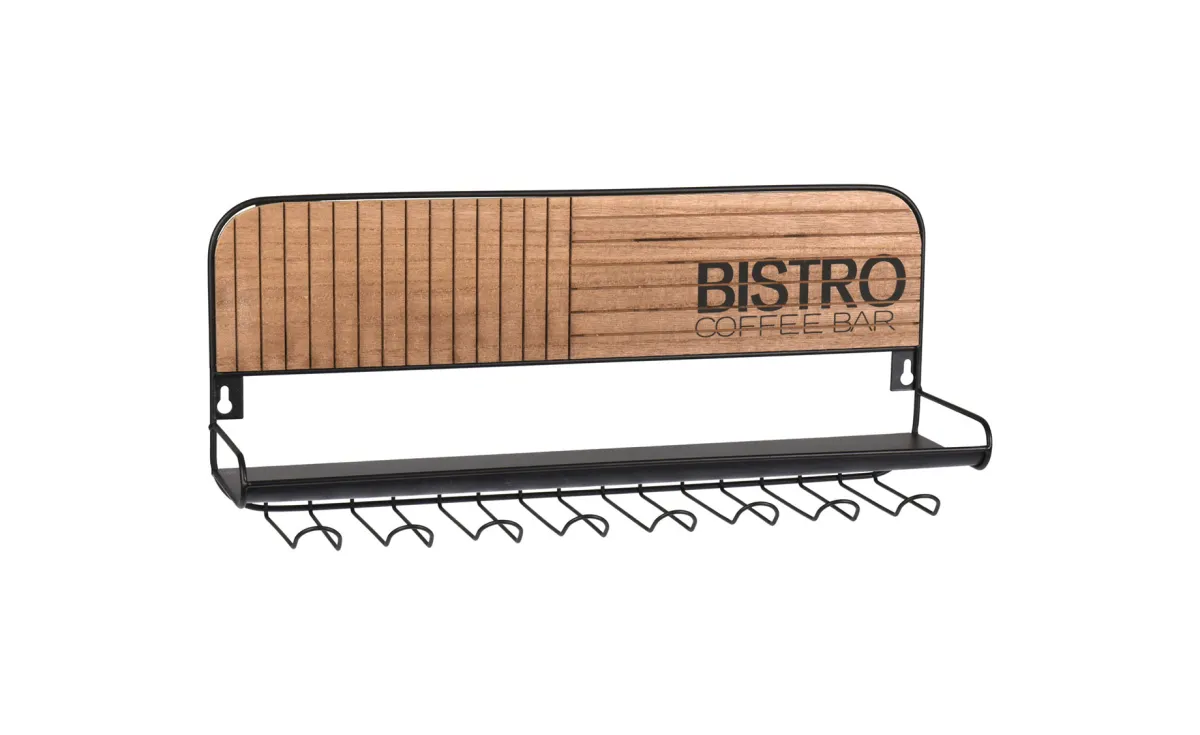 Stalak za šolje za kafu Bistro 48x12x20cm
