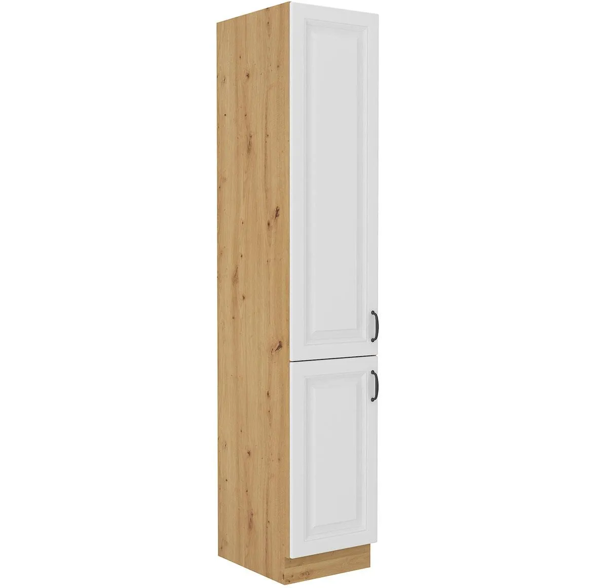 Stilo 40dk-210 2f visoki ormar 2vrata 40x57x210 hrast artisan/bela