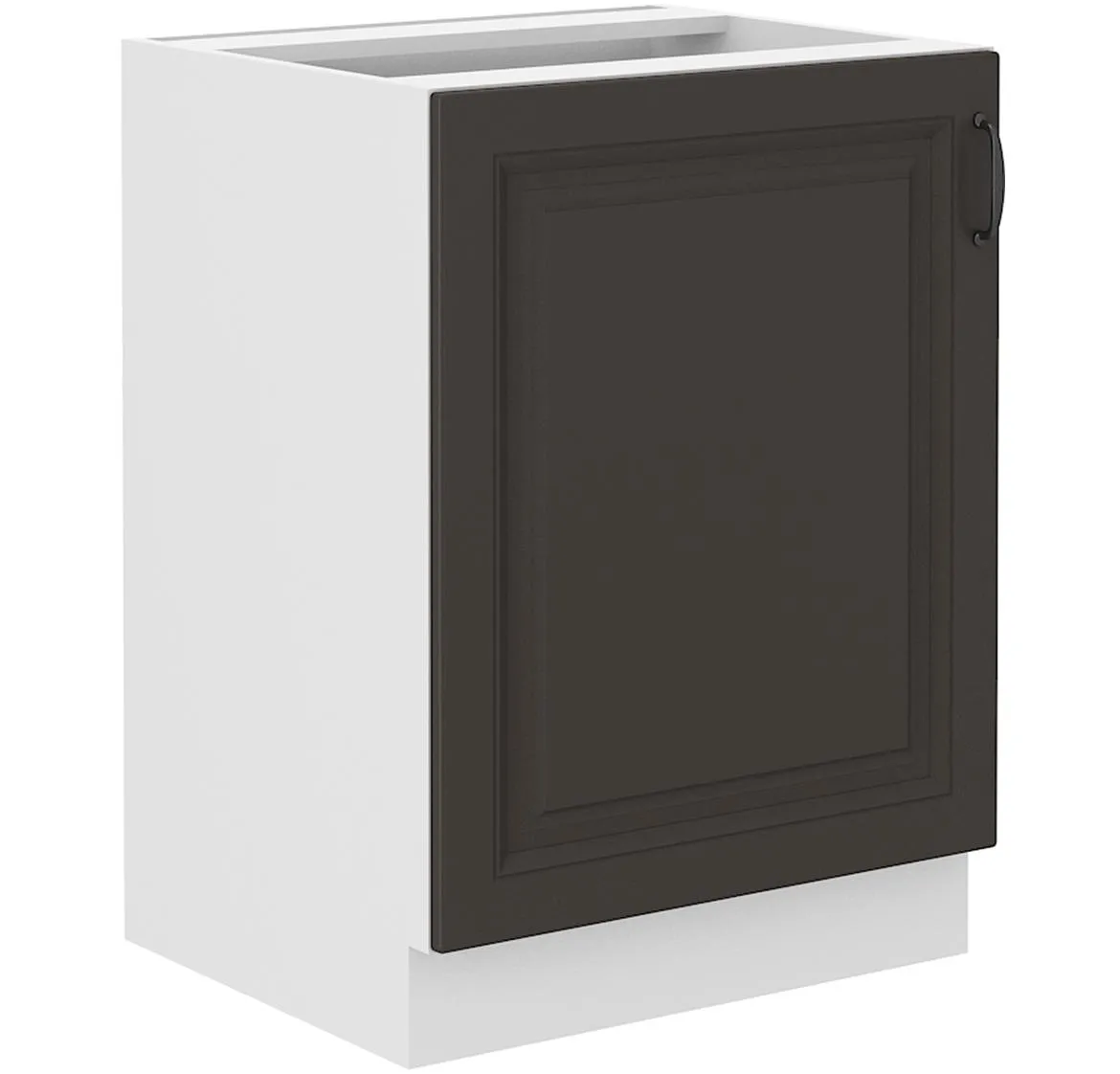 Stilo 60d 1f bb baza 1vrata 60x52x82 bela/grafit