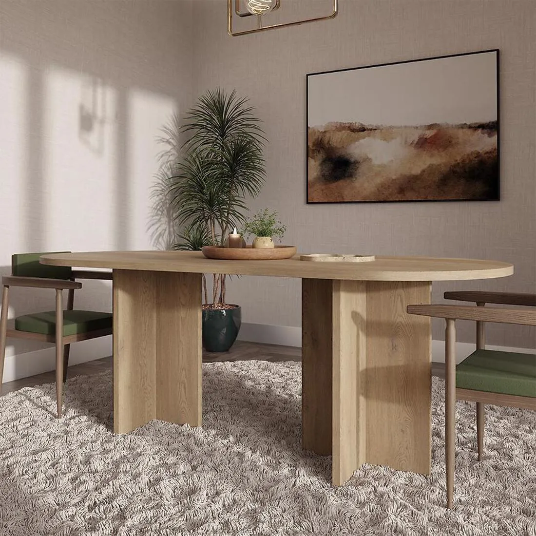 Sto Loen Cremona 204x90 hrast
