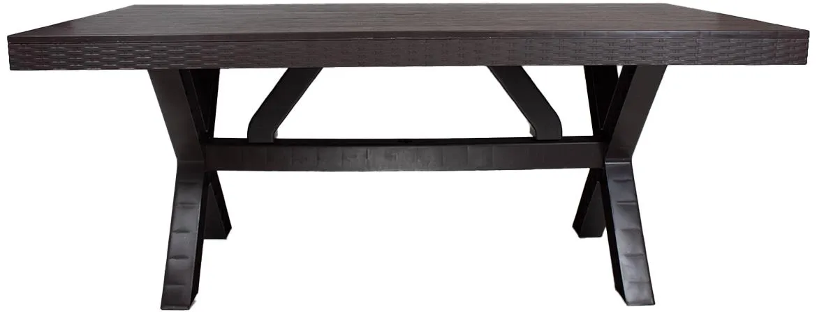 Sto Rustic 90x180cm braon
