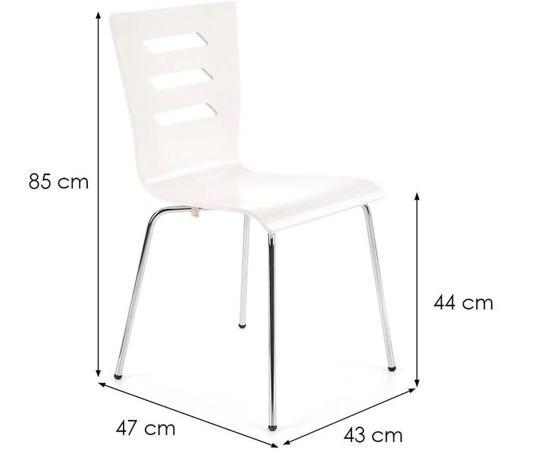 Stolica K155 bela