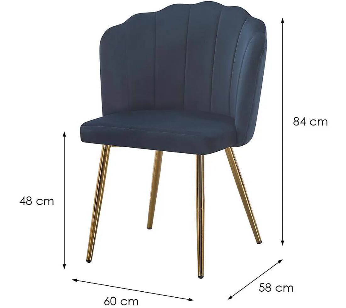Stolica Robin tamno plava