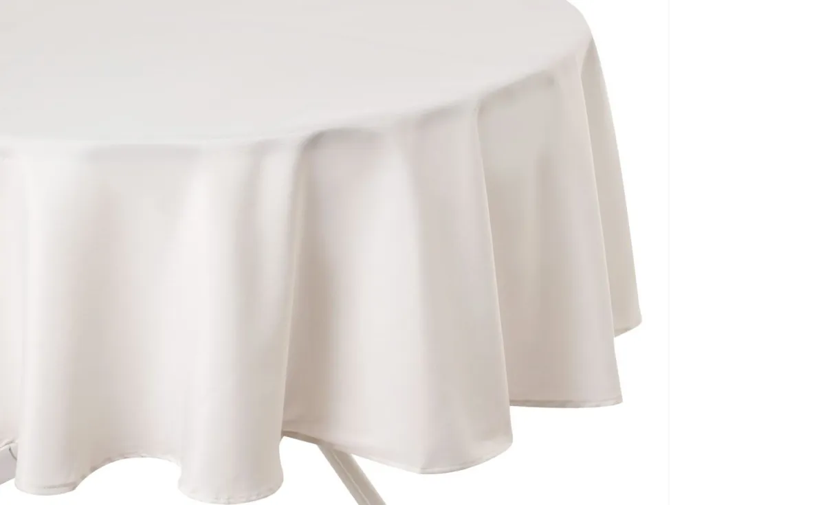 Stolnjak Antistain D180cm sv. bež