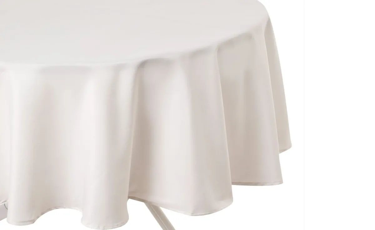 Stolnjak Antistain D180cm sv. bež