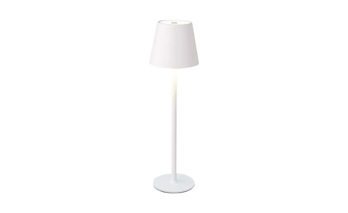 Stona lampa Ani LED bela