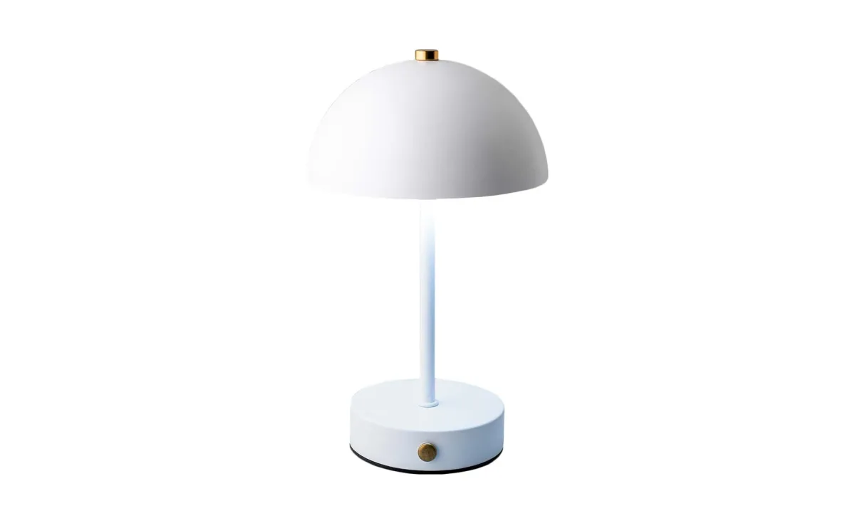 Stona lampa Ardita LED bela