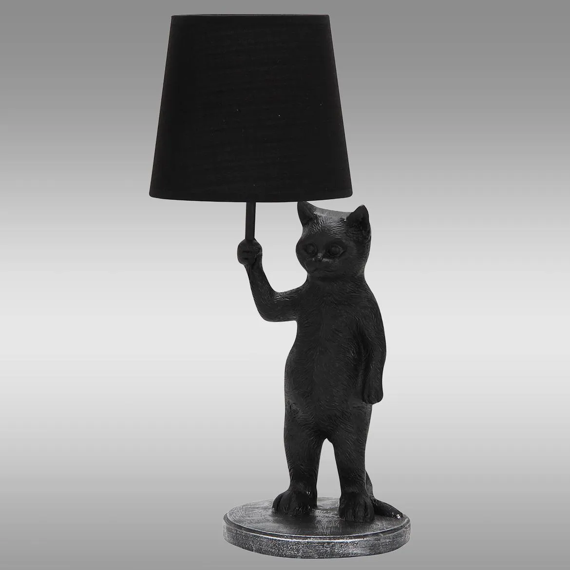 Stona lampa Black Cat