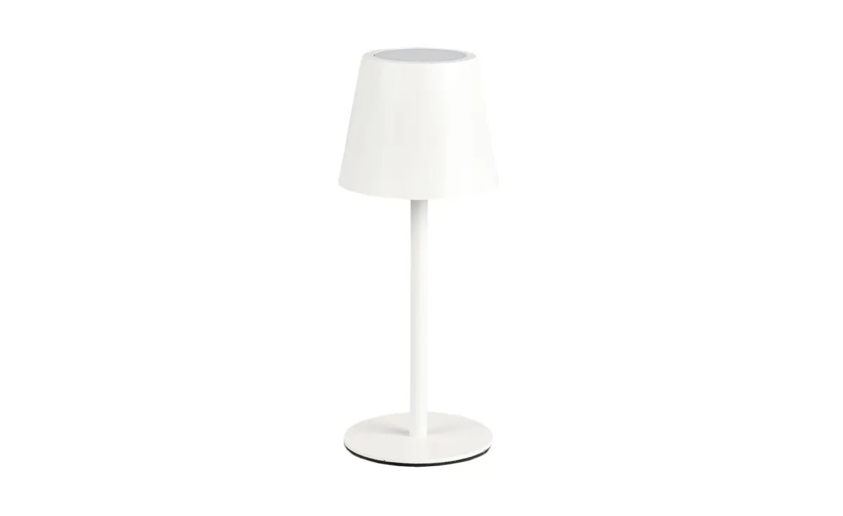 Stona lampa Diaz LED bela