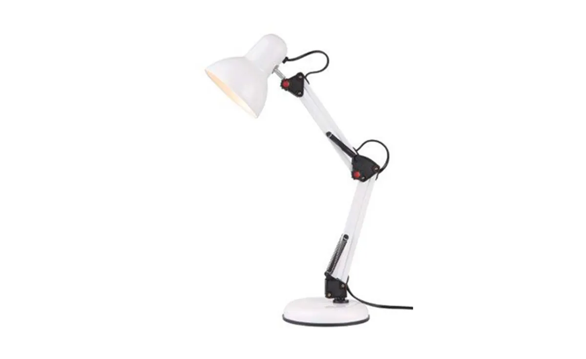 Stona lampa E27 MAX60W bela