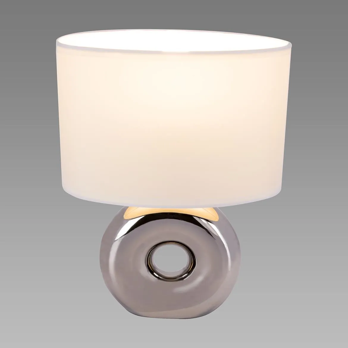 Stona lampa  Golf srebrna