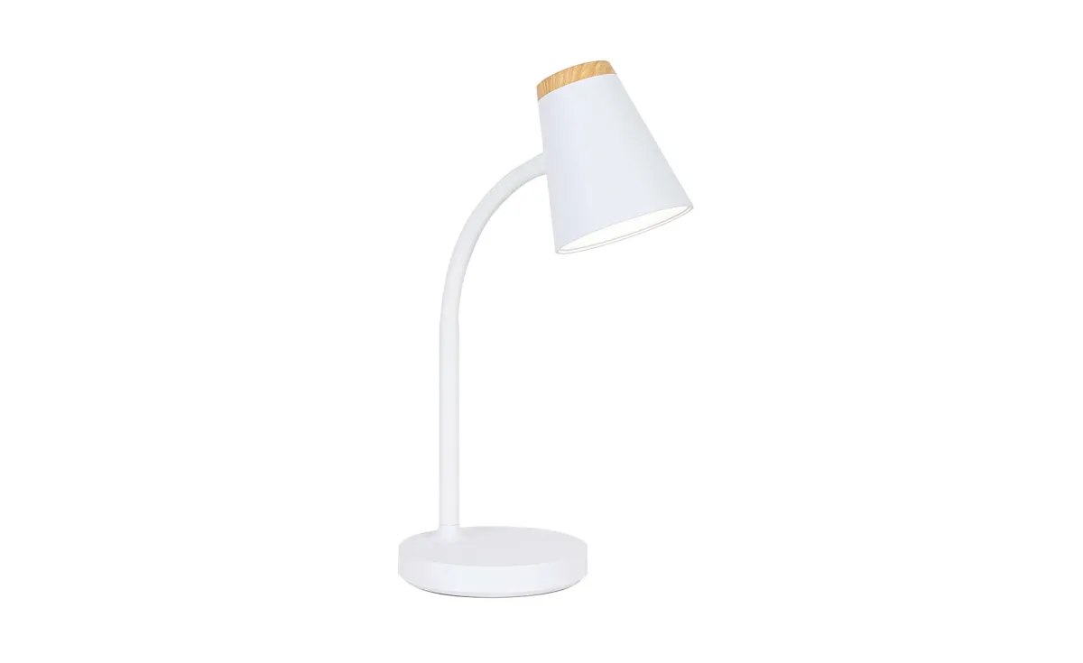 Stona lampa Larry LED bela