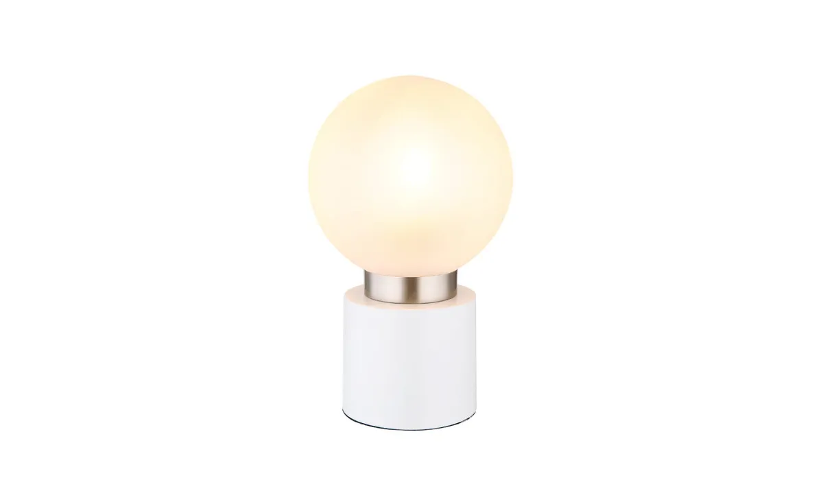 Stona lampa Makra bela