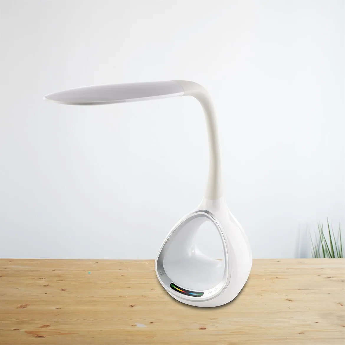 Stona lampa RGB LED 12W bela
