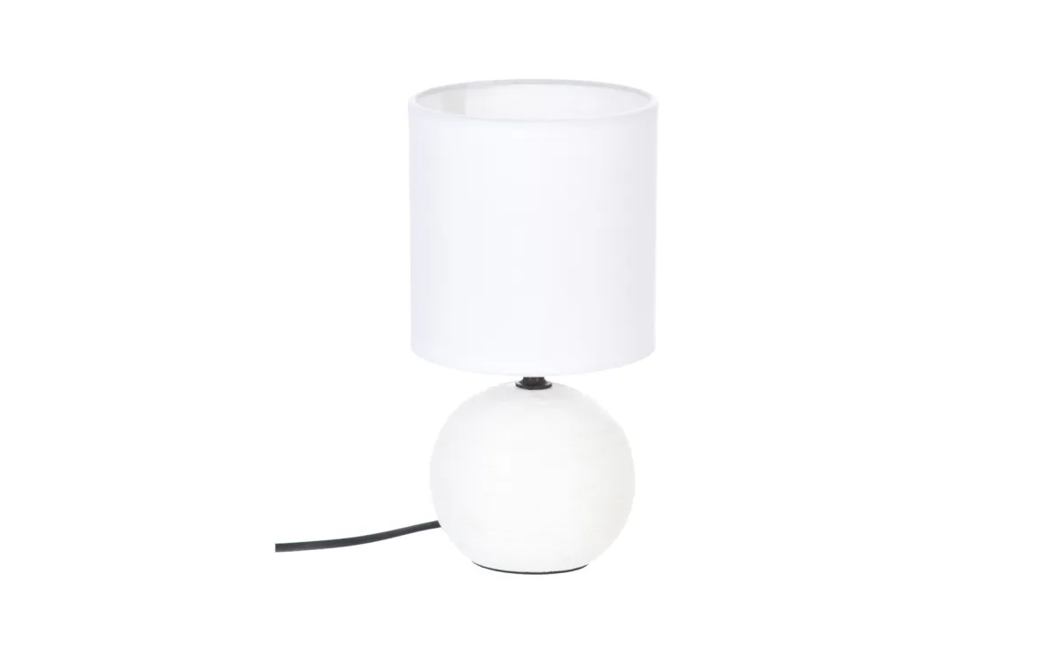 Stona lampa Timeo E14 60W bela