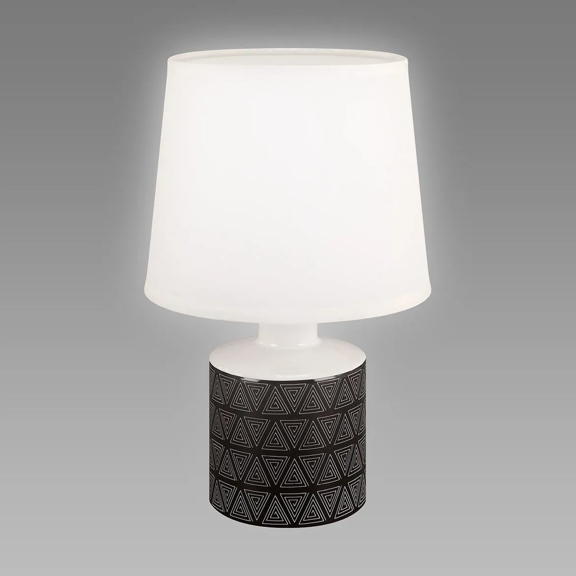 Stona lampa Topik crno/bela