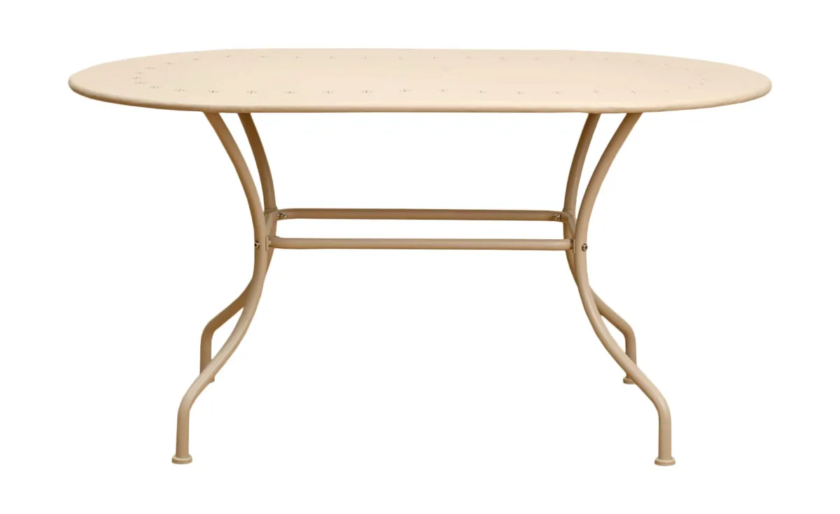 Stressa II sto ovalni 140x80x73 cm bež
