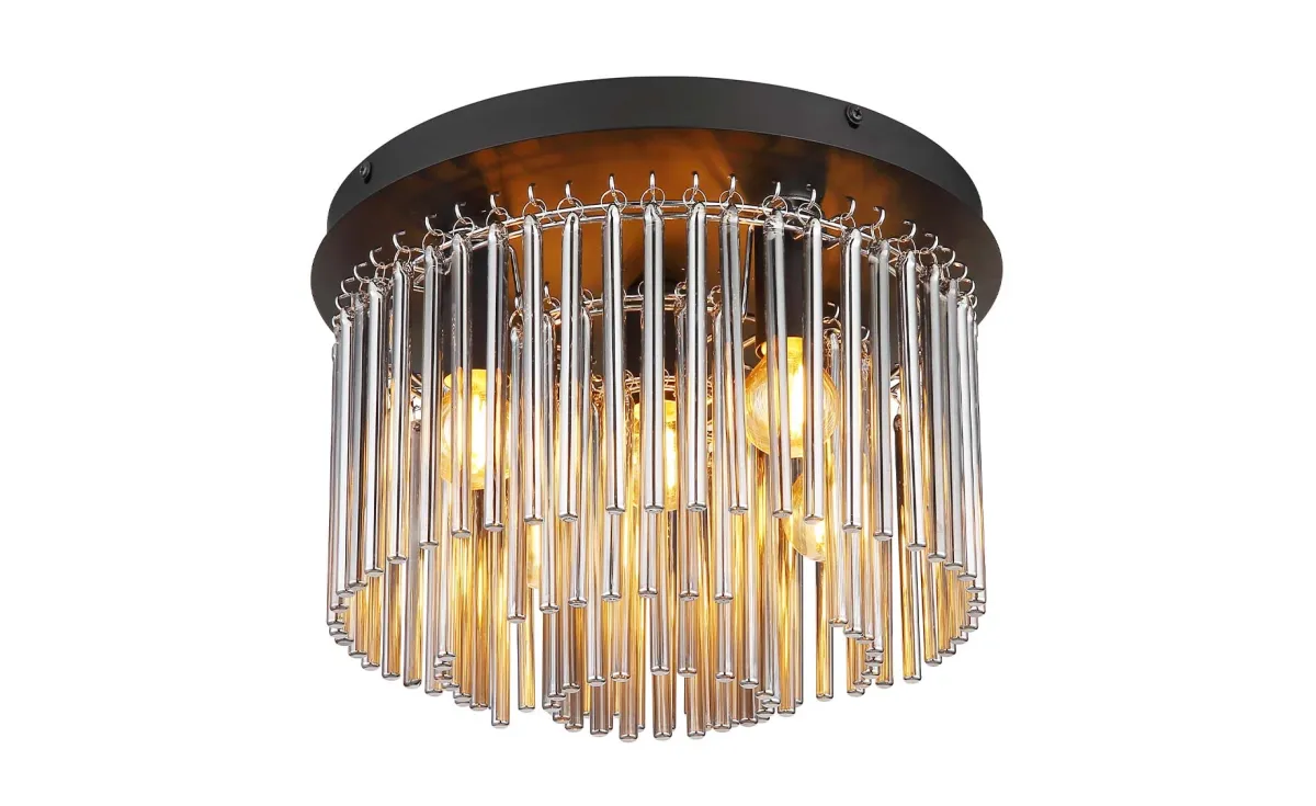 Stropna lampa Gorely crna